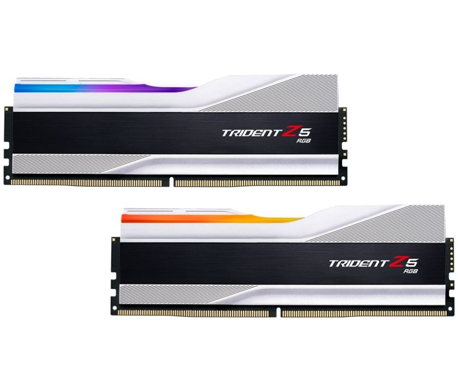 זיכרונות G.Skill DDR5 RAM F5-5600U3636C16GX2-TZ5RS 2x16GB 5600MHz RGB Silver תמונה 3
