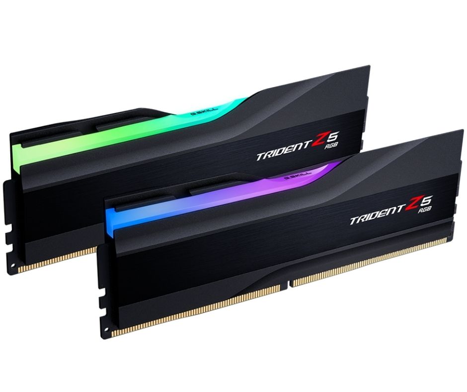 זיכרונות G.Skill DDR5 RAM F5-5600U3636C16GX2-TZ5RK 2x16GB 5600MHz RGB Black תמונה 2