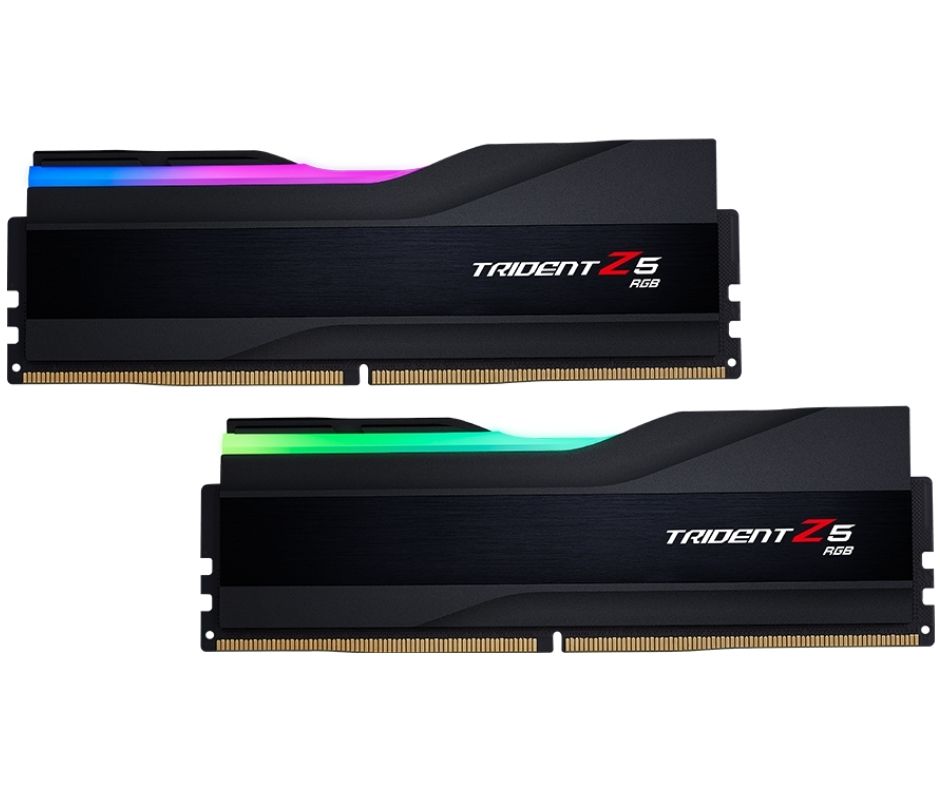 זיכרונות G.Skill DDR5 RAM F5-6000U4040E16GX2-TZ5RK 2x16GB 6000MHz RGB Black תמונה 4