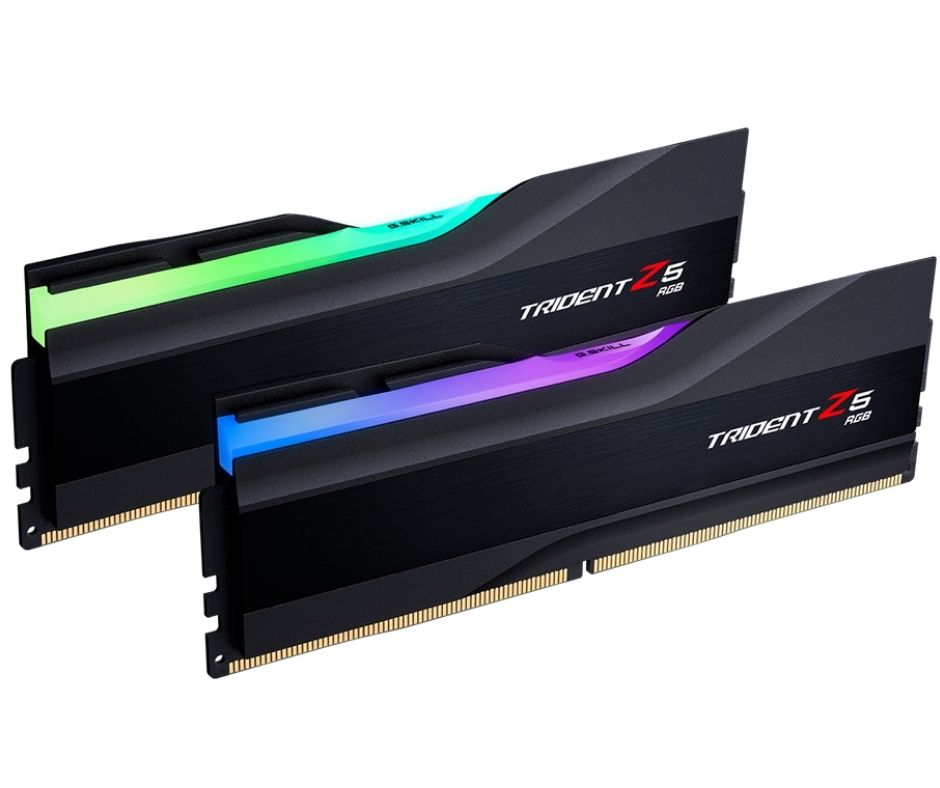 זיכרונות G.Skill DDR5 RAM F5-6000U3636E16GX2-TZ5RK 2x16GB 6000MHz RGB Black תמונה 2