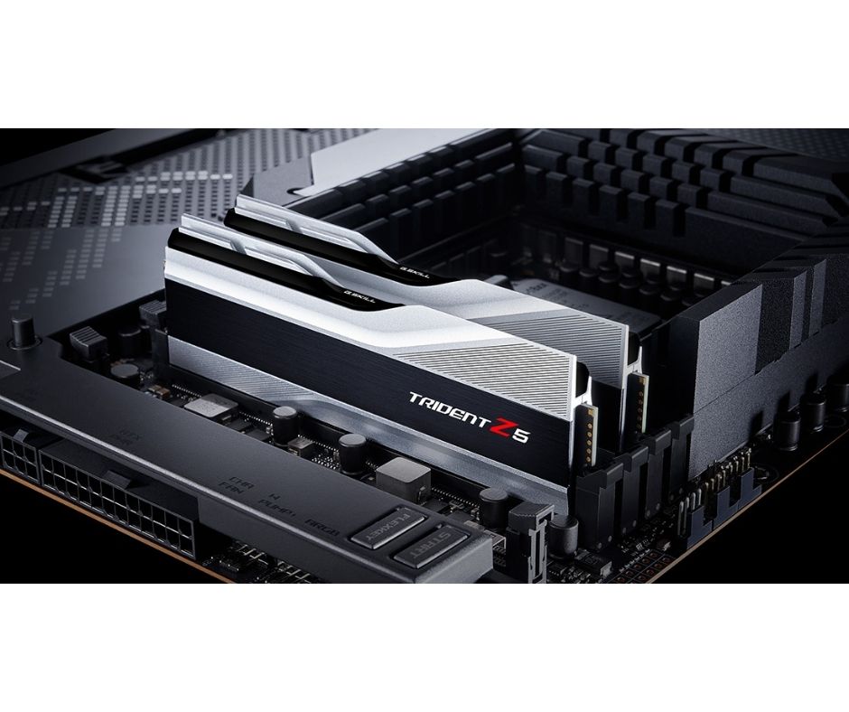 זיכרונות G.Skill DDR5 RAM F5-6000U4040E16GX2-TZ5S 2x16GB 6000MHz Silver תמונה 2