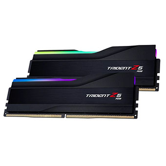 כרטיס זיכרון 32GB G.Skill DDR5 F5-7600J3646G16GX2-TZ5RK 2x16GB 7600MHz Black תמונה 2