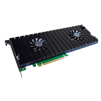 בקר HighPoint Driverless SSD7540 4xM.2 NVMe PCi3.0 Raid 0,1 Bootable תמונה 2