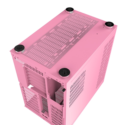 מארז מחשב Aquarius Plus Queen כולל ספק כוח 700W צבע ורוד תמונה 3