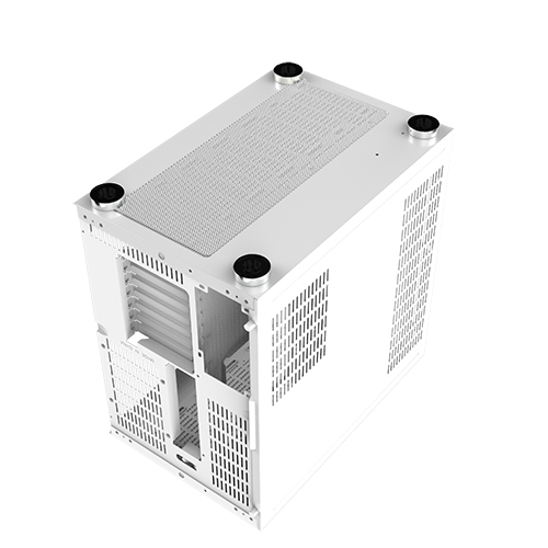 מארז מחשב Aquarius Plus Arctic כולל ספק כוח 700W צבע לבן תמונה 2