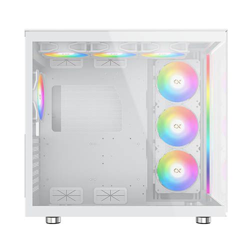 מארז מחשב לבן Xigmatek AQUA Ultra Air ARTIC כולל ספק 600w 700w 750w 850w תמונה 6