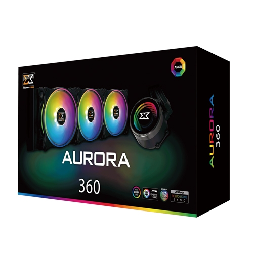 קירור נוזלי למעבד XIGMATEK AURORA 360 תמונה 6