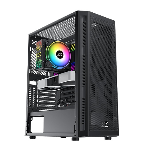 מארז מחשב גיימינג Xigmatek MASTER X 4X120mm ARGB כולל ספק 600W תמונה 2