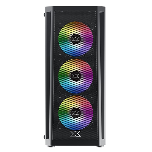מארז מחשב גיימינג Xigmatek MASTER X 4X120mm ARGB כולל ספק 600W תמונה 3