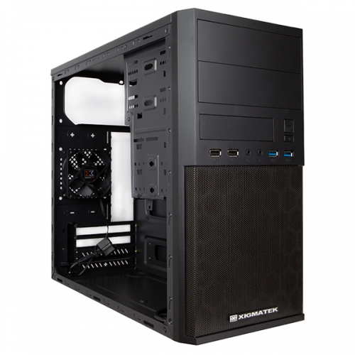 מארז מחשב שחור Xigmatek SS04 כולל ספק כוח 600W תמונה 6