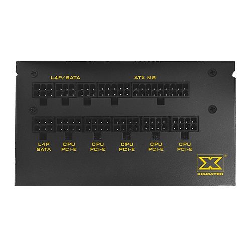 ספק כוח למחשב נייח Xigmatek Minoatur 850W Full Modular 80 Plus GOLD תמונה 3