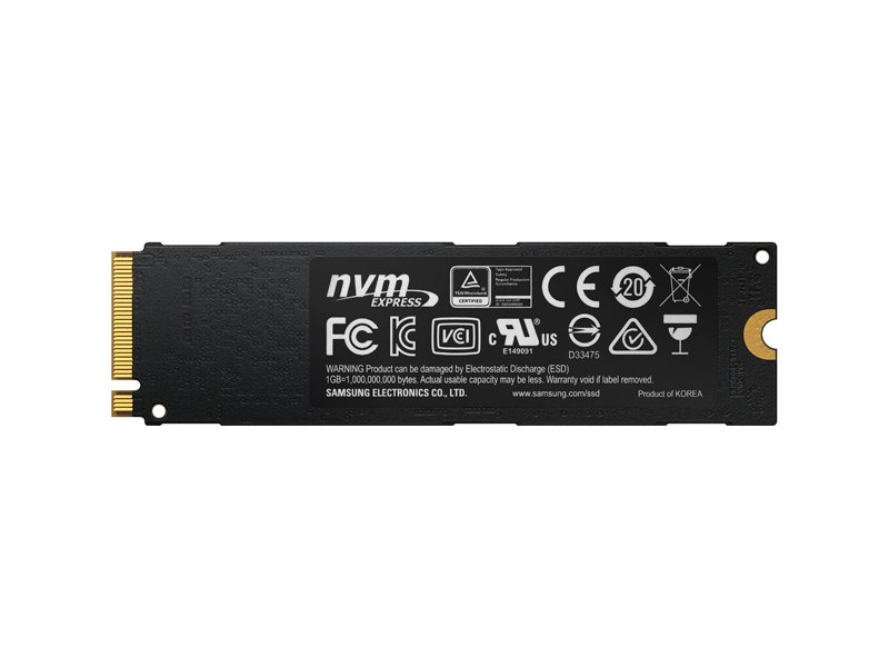 כונן SSD פנימי סמסונג Samsung EVO 960 MZ-V6E500BW 500GB NVME M.2 תמונה 3