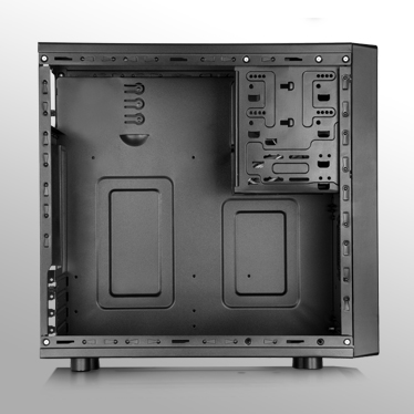 Computer Case מארז למחשב נייח קטן מיימדים - Xigmatek AEOS Essential Black Pure Mini Tower Chassis תמונה 2