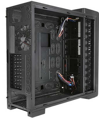 מארז מחשב ELYSIUM Black Pure Super Midi Tower תמונה 2