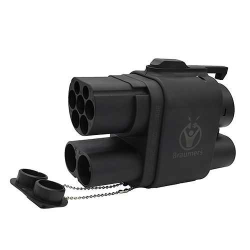 מתאם קומבו CCS2 ל DC - CCS1 עם TYPE1 ל AC TYPE2 לרכב חשמלי תמונה 4