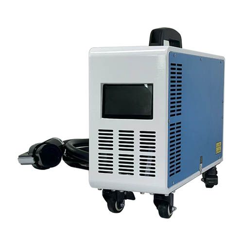עמדת טעינה דיסי (DC) מהירה לרכב חשמלי ניידת Braumers MC 20kW mobile CCS1 DC charger תמונה 2