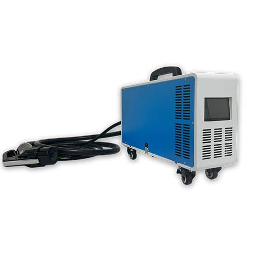 עמדת טעינה דיסי (DC) מהירה לרכב חשמלי ניידת Braumers MC 20kW mobile CCS1 DC charger תמונה 4