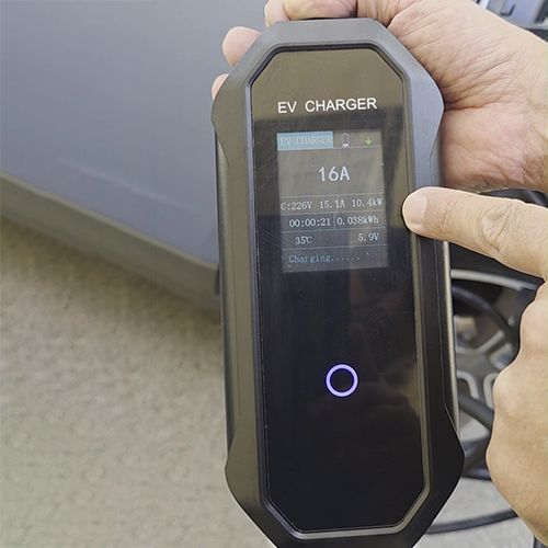 קיט מטען נייד תלת פאזי לרכב חשמלי Braumers Portable EV Charger 11KW תמונה 3