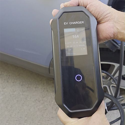 קיט מטען נייד תלת פאזי לרכב חשמלי Braumers Portable EV Charger 11KW תמונה 4