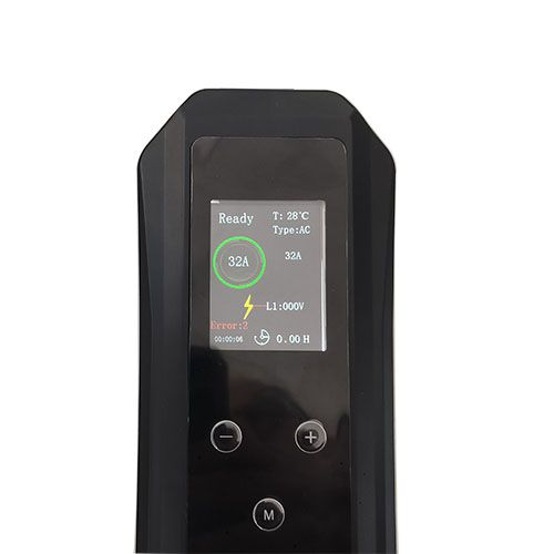 מטען נייד לרכב חשמלי חד פאזי (7KW) בעל הספק משתנה חיבור סיקון Braumers EV Charger 32A תמונה 2
