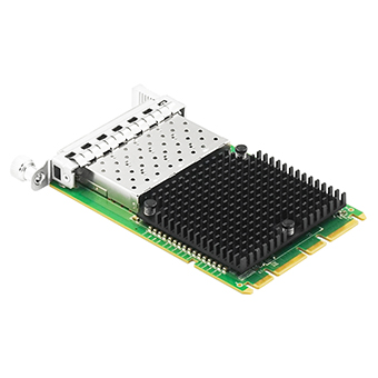 כרטיס רשת LR-LINK LRES3027PF-OCP 4x25Gb SFP28 OCP3.0 Intel E810 תמונה 2