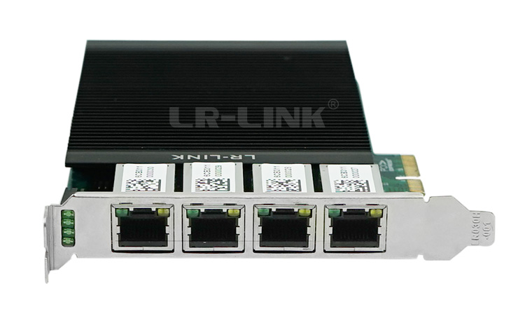 כרטיס רשת LR-LINK LRES2004PT-POE PCIe 1Gbx4 PoE 95W תמונה 3
