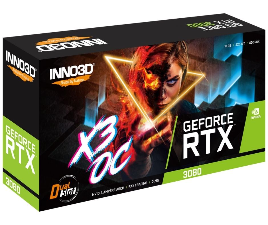 כרטיס מסך INNO3D RTX3080 twin OC תמונה 2