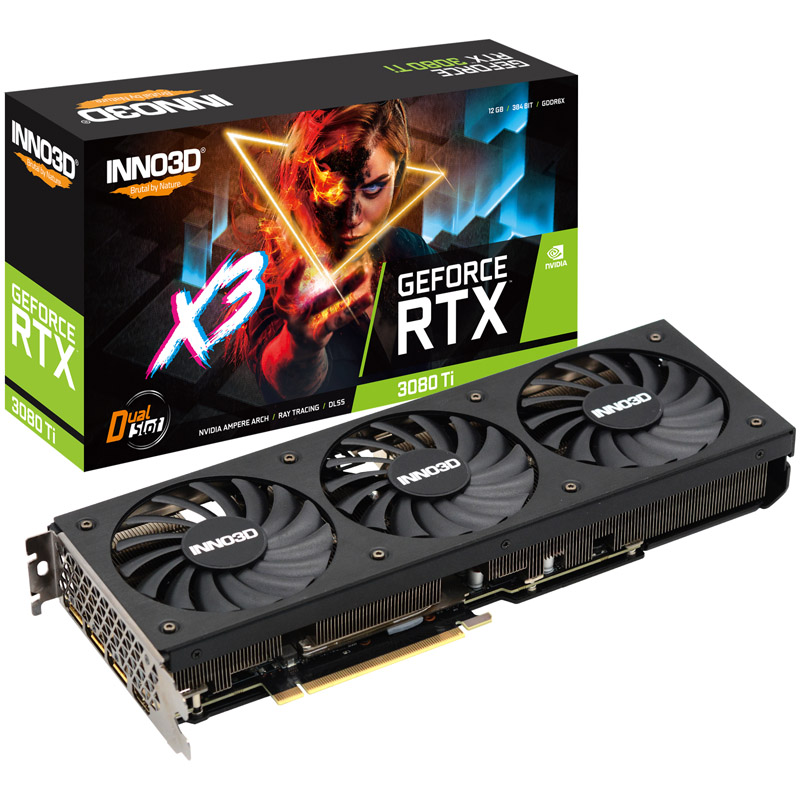כרטיס מסך INNO3D GEFORCE RTX 3080 TI X3 OC תמונה 2