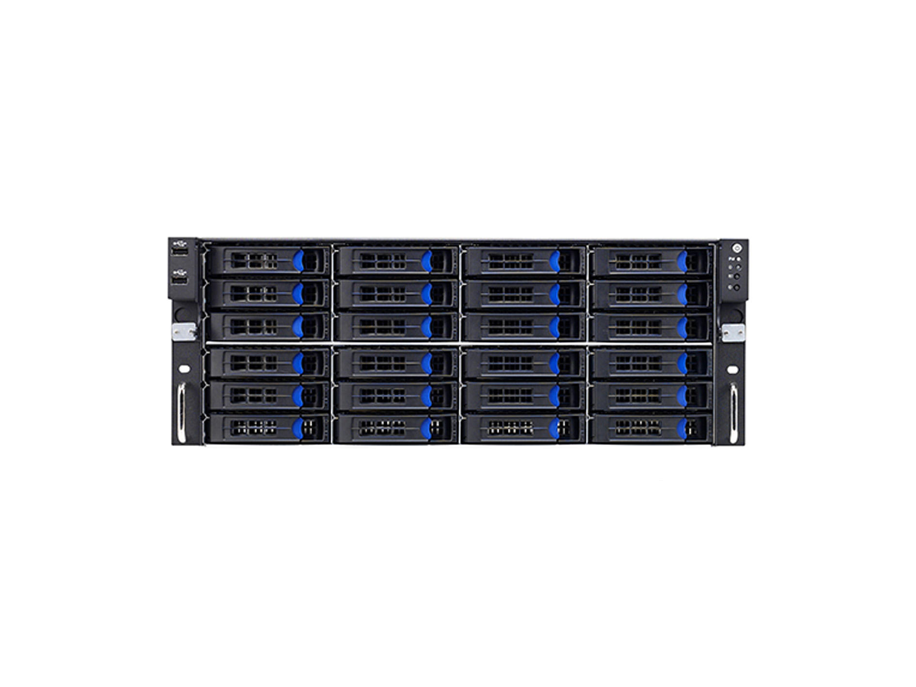 שרת אחסון כפול  עד 24 דיסקים 3 וחצי אינצ' Thunder SX FT70-B7100 INTEL תמונה 2