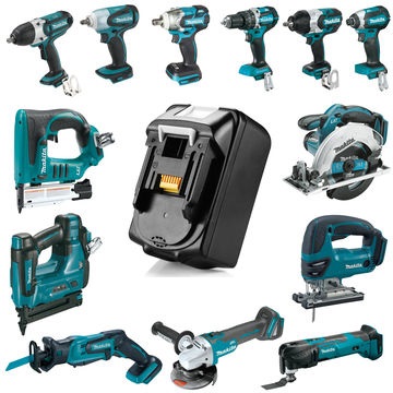 סוללה תואמת מקיטה Makita Li-ion 18V 3000mAh תמונה 6