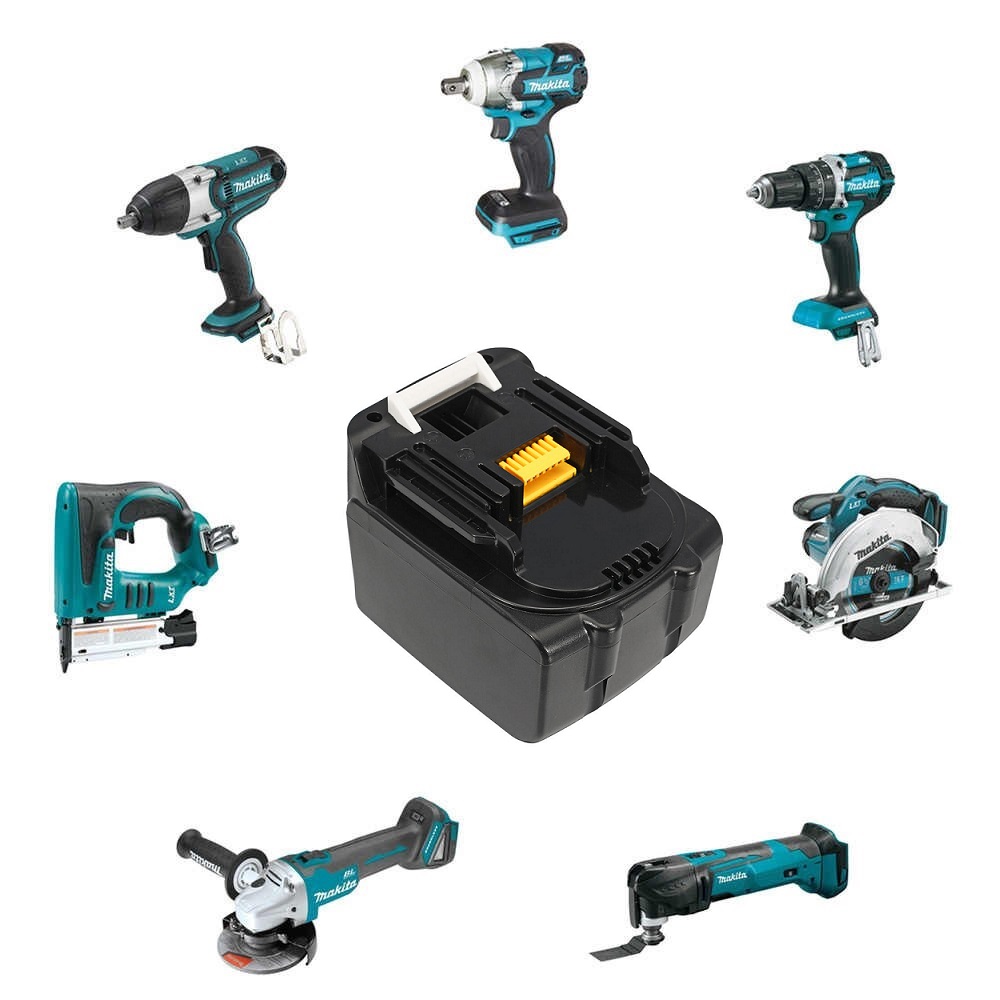 סוללה תואמת מקיטה Makita Li-ion 14.4V 6000mAh תמונה 5