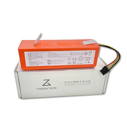 סוללה נטענת לשואב אבק רובוטי שיאומי רובורוק Xiaomi Roborock מקורית תמונה 2