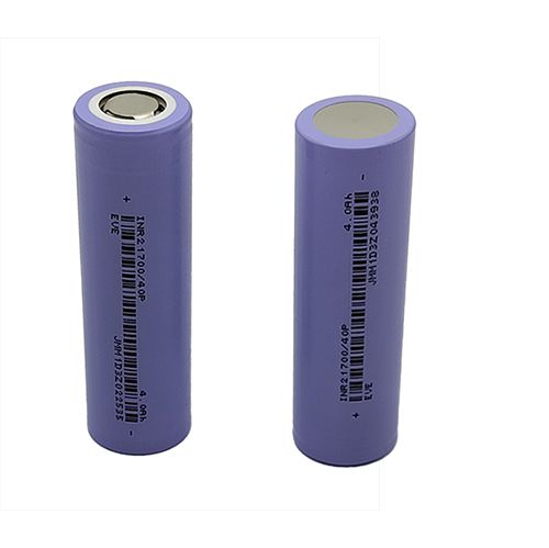 100 סוללות ליתיום נטענות EVE 21700 10C Li-ion Battery Cell 3.7V 4000mAh תמונה 2