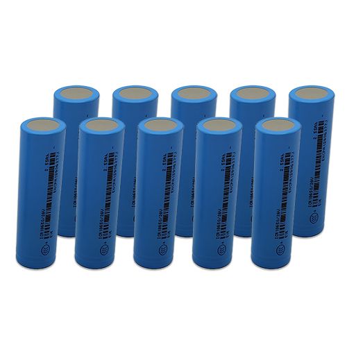 10 סוללות ליתיום נטענות 18650 EVE 2550mAh 3.6V תמונה 2