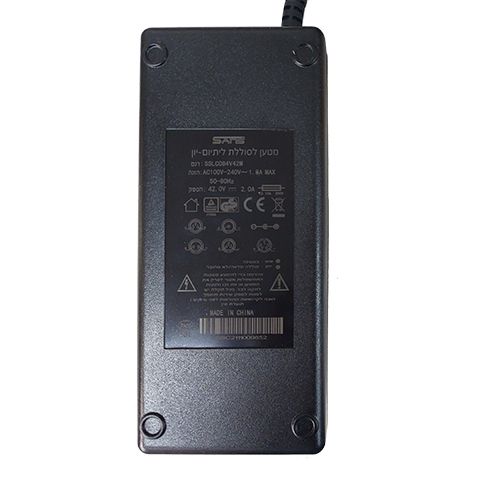 מטען לאופניים חשמליים 36V 2A תמונה 4