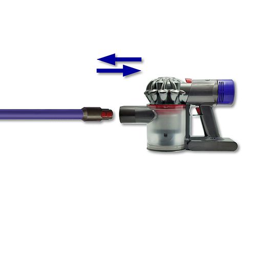 מוט צינור לשואב אבק דייסון בצבע סגול Dyson Wand V7/V8/V10/V11 תמונה 3