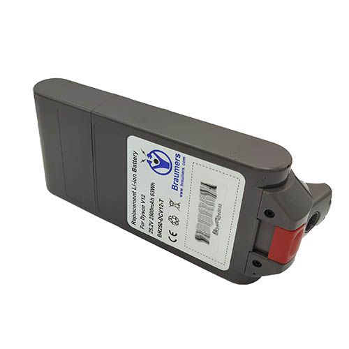 דייסון v12 סוללה נשלפת בקליק Braumers Click V12 2500Mah תמונה 4