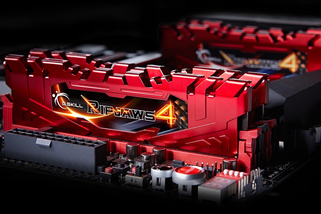 זיכרון למחשב נייח G.Skill DDR4 F4-2400C15D-16GRR 2x8GB 2400Mhz תמונה 2