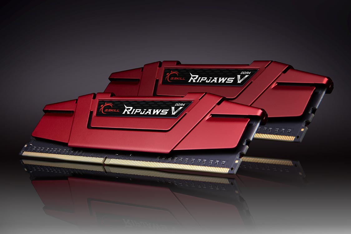 זיכרון למחשב נייח G.Skill DDR4 F4-2400C15D-32GVR 2x16GB 2400Mhz תמונה 2