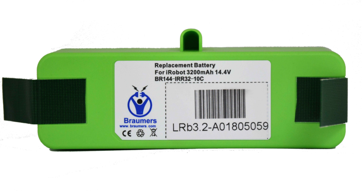 סוללה ליתיום-יון לאיירובוט רומבה iRobot Roomba 3200mAh 14.4V תמונה 2