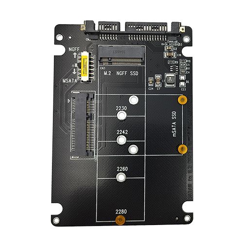 M.2 and MSATA to 2.5" SATA converter תמונה 2